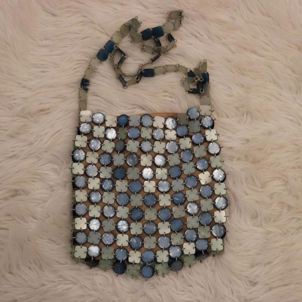 Vintage Bottega Veneta tiled bag